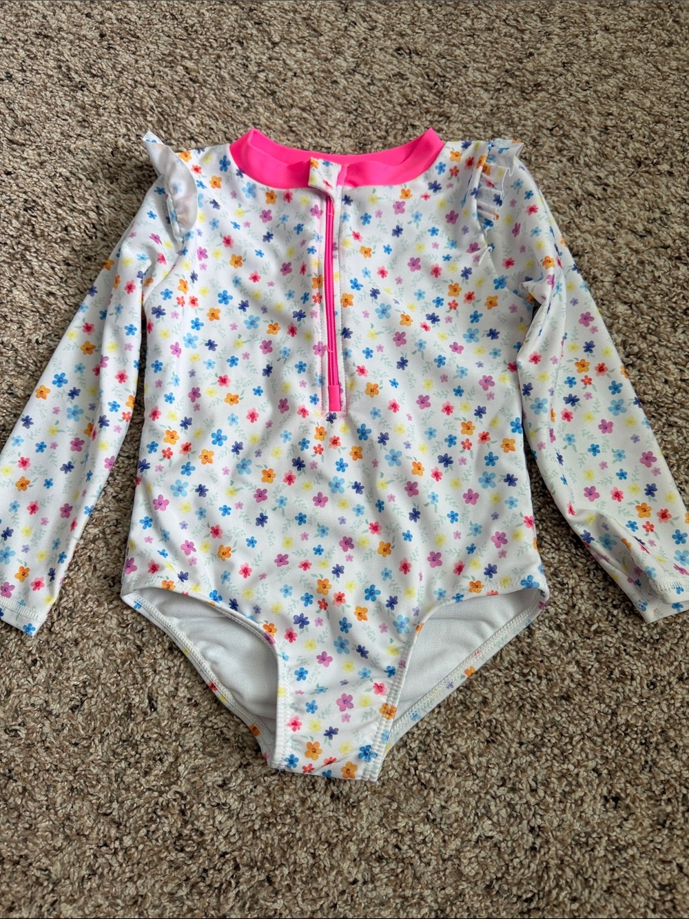 SHELLHA SWIMWEAR TODDLER GIRL LONG SLEEVE SWIMSUIT